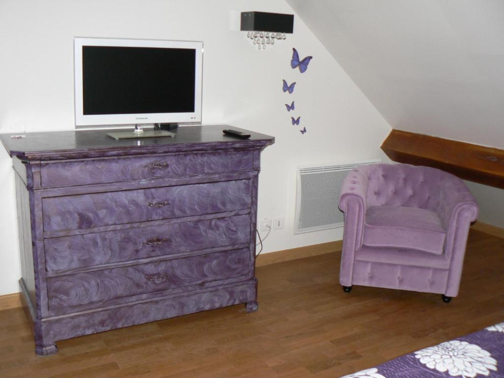 Bed and Breakfast Le Manoir Des Chapelles Venoy Zimmer foto